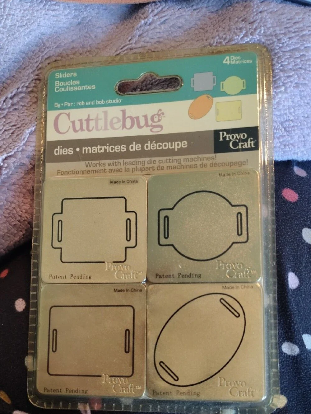 Cuttlebug Charms And Sliders (NEW)